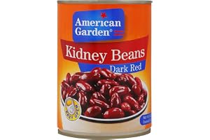 American Garden Kidney Beans Dark Red, 14.11 oz ℮ 400 g فاصوليا الحديقة الأمريكية الحمراء الداكنة