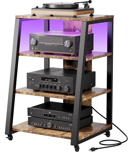 thumbnail image 2 of KGUSS Mini 2-Layer Acrylic Audio Rack - Desktop Stand For DAC, Headphone Amps, Small HiFi Gear 2 of 13