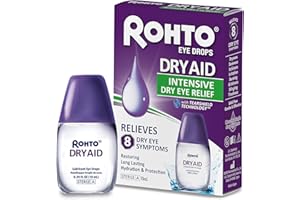 MENTHOLATUM Rohto Dry Aid Intensiv Trockene Augentropfen, Offizielles britisches Produkt.