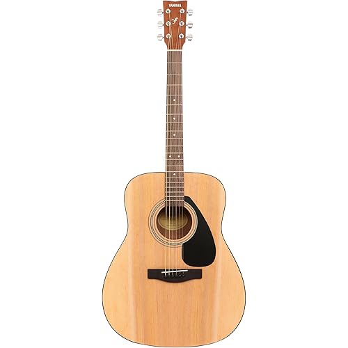 Yamaha F310 Acoustic Guitar – 6-String, Natural Wood Finish, Full-Size Dreadnought Body, Spruce Top, Rich Tone & Comfortable Playability for Practice & Performance