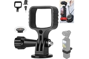 Honbobo Osmo Pocket 3 Adapter Mount kompatybilny z DJI Osmo Pocket 3 Rozszerzenie Adapter Uchwyt kompatybilny z DJI Pocket 3 Akcesoria