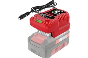 TPDL Ładowarka samochodowa do akumulatora Einhell 18 V Power X-Change, ładowarka samochodowa kompatybilna z akumulatorem Einhell 18 V 4511396 4511437 4511437OVP PXBP-300 PXBP-600 PX-BAT52