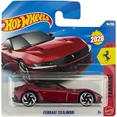 Hot Wheels Ferrari 12Cilindri - Ferrari 4/5 - JJH41 - Kısa Kart - Kırmızı - Mattel 2026 (94/250) - Lisanslı Model - 1:64 - S&uuml;