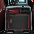 YEE PIN Storage Box Compatible with Toyota Hilux 2016-2025 Centre Console Organiser Tray for Armrest Organiser Accessories with Non-Slip Mat
