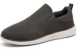 ZGPWZWL Scarpe Uomo Infilare Slip on Sneakers Scarpe da Running Traspirante Classic Eleganti Loafers Mocassini Comfort Pantofole Scarpe da Barca