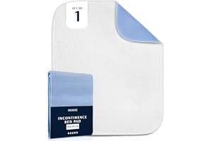 Dreamzie Madrass Protector 70 x 100 cm - Absorberande och vattentät - Tvättbart madrassöverdrag för inkontinens