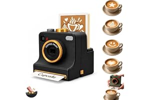 3D-tryckt latte konstkamera manuell kaffepulver skrivare | Kaffekonstmaskin med ett klick med utbytbar schablon för hemkaféer
