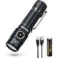 Sofirn SC29 Torch USB C Rechargeable LED 3000 Lumen Super Bright EDC Handheld Torch for Outdoor Sports Hiking Camping