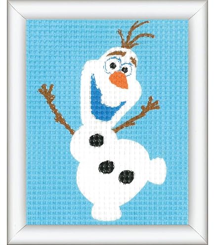 Kit Point De Croix Enfant Vervaco - Motif Pingouin Débutant, Activité Manuelle Créative