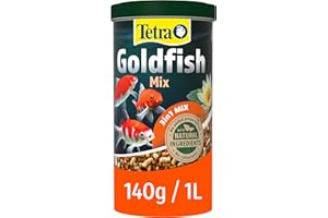 Tetra Goldfish Pond Fish Food Variety 140g - biologically balanced for pond goldfish