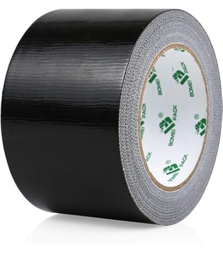 Nastro Adesivo Impermeabile Pro Power - 100 Mm X 50 M, Nero, Per Riparazioni E Fissaggio - Foto 6