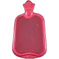 Duckback Original Leakproof Hot Water Bag Bottle with Metal Cap for Pain Relief, Back pain, Neck pain, Stomach pain etc (Large 1.5 litres , Pink)