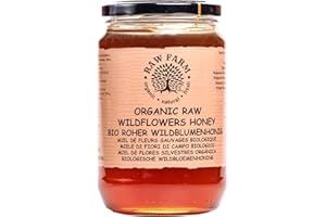 ‎RAW FARM ORGANIC NATURAL FRESH 900g roher Bio-Wildblumenhonig, direkt vom Imker - Raw Farm
