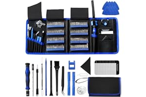 Dinow Feinmechaniker Werkzeug Set,142 in 1 Feinmechaniker Schraubendreher Set Precision Screwdriver Set,Handy Reparatur Werkzeug Set für PC,iPhone,Laptop, Macbook,Switch, PS4