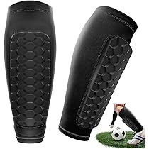 Schienbeinschoner Kinder Fußball - Mit Anti-Rutsch Socken & Wabenschutz