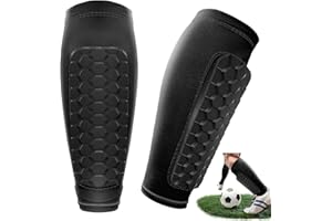 MEAYLL Schienbeinschoner Kinder Fussball – Atmungsaktiv & rutschfest Schienbeinschoner Fußball Herren | Für heranwachsende Fußballspieler entwickelt（72g/1 Paar）