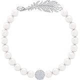 Swarovski Bracelet Nice Pearl, Métal Rhodié