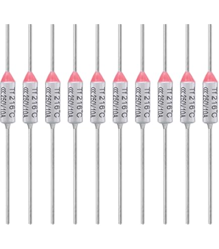 Fusibili Termici SEFUSE SF214E - 10A 250V Per Elettrodomestici E Dispositivi - Foto 9