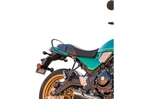 TAZGANTAX Barra de Agarre Trasera para Pasajero de Motocicleta Z650RS Kit de reposabrazos de manija de riel de Mano Trasera Compatible con K-awasaki Z 650 RS Z-650-RS Z650 RS 2021-2024(Negro)