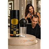 Transformacion Aplikat&ouml;rl&uuml; Sa&ccedil; Dolgunlaştırıcı Set Siyah | 50gr Topik Fiber Tozu &amp; Profesyonel Pompa 721499
