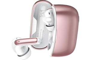 DBASNE Adecuado Auriculares Traductor en Tiempo Real, 3 in 1 AI Auriculares Traductor Bluetooth 5.4 Traductor Vocal AI Instantáneo 164 Idiomas, Traductor Instantaneo de Voz 7 Modos, 48 H Cascos traductores