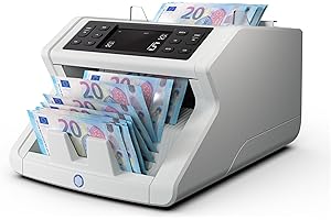 ‎SAFESCAN Safescan 2210 Geldzählmaschine, zählt sortierte Banknoten - Banknotenzähler mit 2-facher Echtheitsprüfung - zählt sortierte Banknoten Aller Währungen