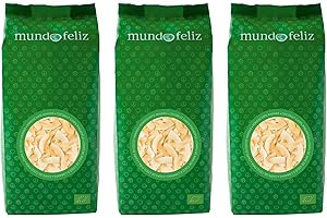 ‎MUNDO FELIZ Mundo Feliz - Bio Kokoschips, geröstet und mit feiner Ananas aromatisiert, 3 x 200g
