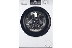 HAIER 1400 T - 10 kg - Vapeur Refresh - Moteur induction - DD => 24h + TR - Blanc