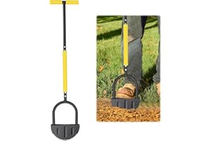 Ruaizel Lawn Edging Tool, Garden Edging Tool with Saw-Tooth, Grass Edge Cutter for Grass, Gardens, Flower Beds, Sidewalks