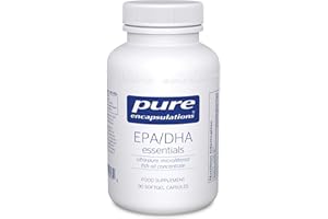 Pure Encapsulations EPA/DHA Essentials - Ultra-Pure, Microfiltered Fish Oil Concentrate - 90 Softgel Capsules