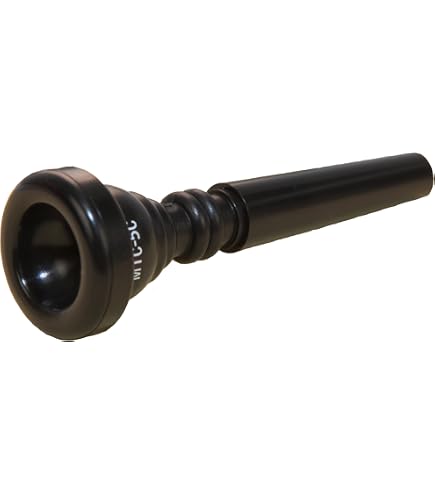 MTC-3C-BL Trumpet 3C Black Plastic Mouthpiece - 6