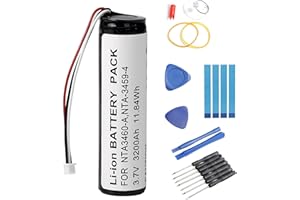 Fuworance 3200mAh 3.7V BATT20L Batterie Compatible avec Midland ER200, ER300 Radio 3.7V Batterie Li-ION Rechargeable pour Radio