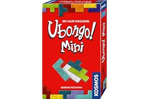 Kosmos 712679 Ubongo! Mini – Juego de Regalo – El Wilde Puzzle, Juego de Mesa a Partir de 7 años para 1 – 4 Personas, miniedición del clásico Juego de Mesa, Juego Familiar, pequeño Regalo