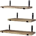 Set 2 Mensole Cubo da Parete Quadrato in Fibra di Legno Ginevra Rovere Grigio New