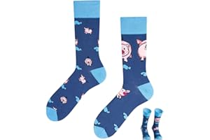 TODO Colours Fantaisie Chaussettes Rigolotes Homme et Femme motif drôle et multicolore