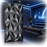 3D Polystyrene XPS Styrofoam Panels - Modern Wall Cladding & Ceiling Panels - Wall Panels Lightweight Flexible 100 cm x 50 cm