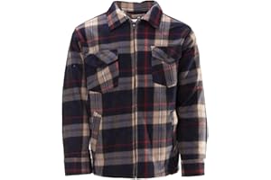 HOANG Herren Thermojacke Arbeitsjacke Thermohemd Holzfällerhemd kariert Größe M-3XL