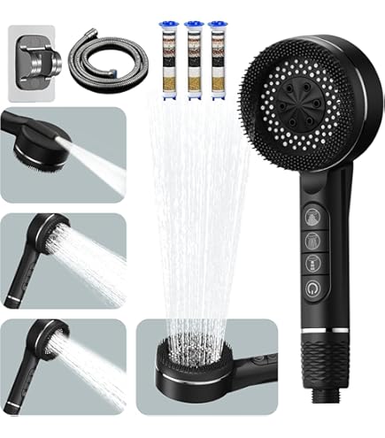 GEMMOVE Handheld Multi Ionizer Showerhead – Premium Ionizer – Ion