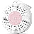 White Noise Machine Baby,Portable White Noise Machine with 21 Nature Sounds,White Noise,Lullaby,Sound Machine with 2000mAh Battery Timer Volume Adjustment,Sound Therapy for Adult Sleeping Relaxation