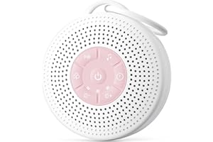 ‎GMEKA White Noise Machine Baby, Einschlafhilfe Babys mit 2000mAh Akku,Portable Sound Machine for Adults,21 beruhigende KlängeWeißes Rauschen Soundmaschine Mit Kindersicherung für kinderwagenschaukler