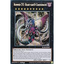 Yugioh Carta Número C92: Heart - Earth - Dragón - Secret Rare - Alemán (BLAR-DE069) | Incluye Cargador Y Funda Ultra Pro