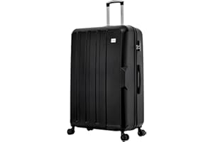 FLYMAX 29" Large Suitcases on 4 Wheels Lightweight Hard Shell Luggage Durable Check in Hold Luggage Built-in 3 Digit Combination 100 Litre
