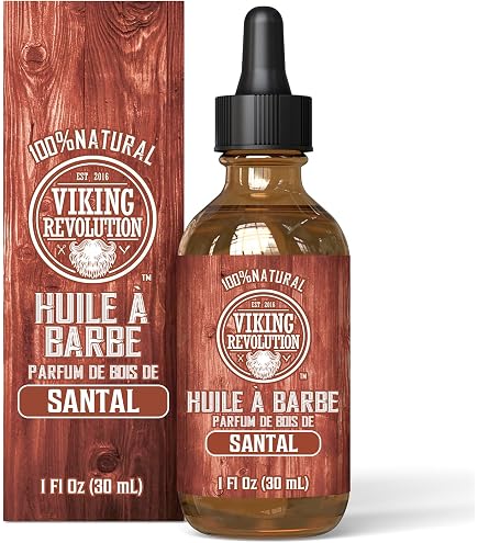 Huile à Barbe Parfumée - Senteur Oud - Marque Man's Beard - Neuf - Fabriqué En France