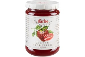 Darbo Naturrein - Garten Erdbeer Konfitüre fein passiert - 450 g