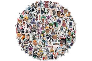 LYLSDSB Valorant Lot de 100 autocollants en vinyle étanches pour skateboard, ordinateur portable, guitare, voyage, vélo, voiture, bagage pour adolescents, enfants, adultes