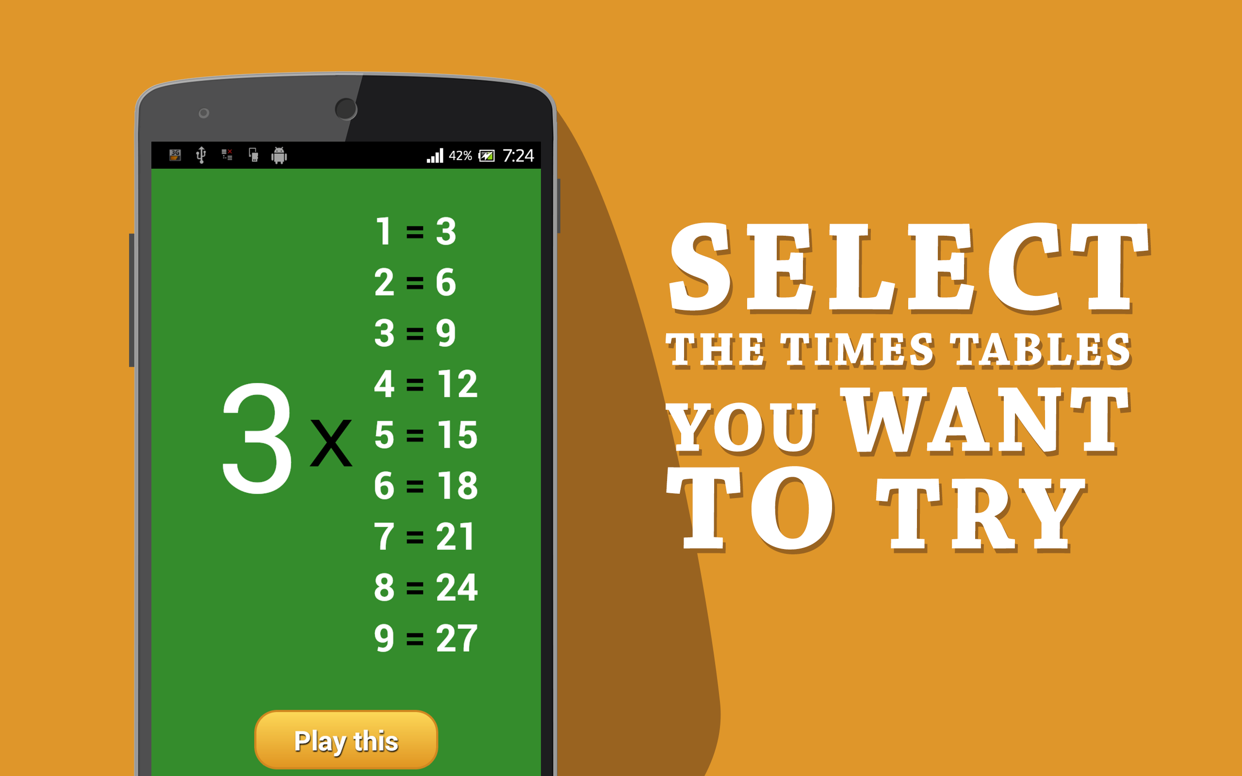 12 Times Table Amazon co uk Apps Games