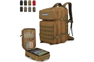 Doshwin 40L Mochila Táctica Militar Camuflaje Molle Assault Pack