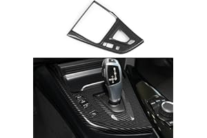 OYDDL Pegatina para coche ABS Trim compatible con BMW Serie 3 4 F30 F31 F34 3GT F32 F33 F36 Accesorios (transmisión central)