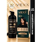 Vexx Professional Beyaz Kapatıcı Pratik Boya Şampuan Siyah 1.0 Amonyaksız Form&uuml;l 300 Ml.