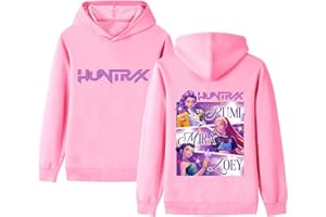 ZhanQuan Boys Hoodies Girls Pink Cartoon Printed Jumper Tops